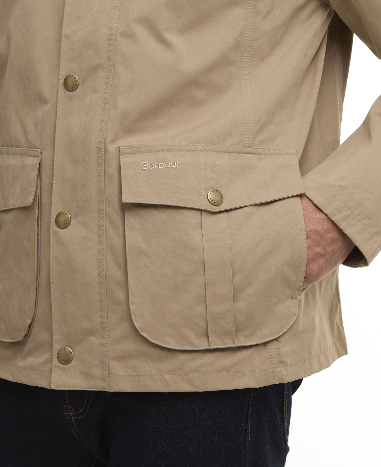 Freizeitjacke Sander Military Brown image number 5