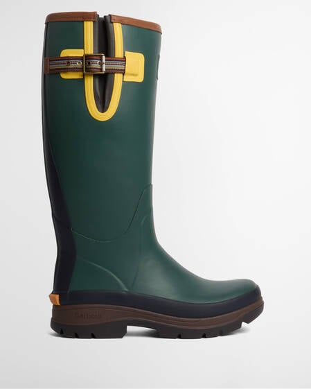 Paul Smith Loves Barbour Men's Wellingtons Bottle Green