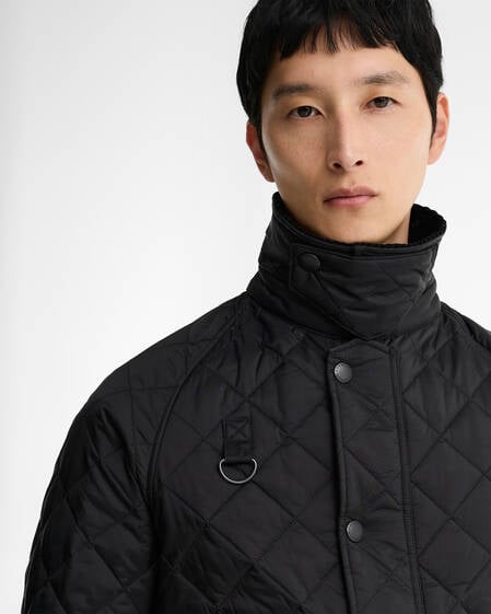 Spey Quilted Jacket Classic Black