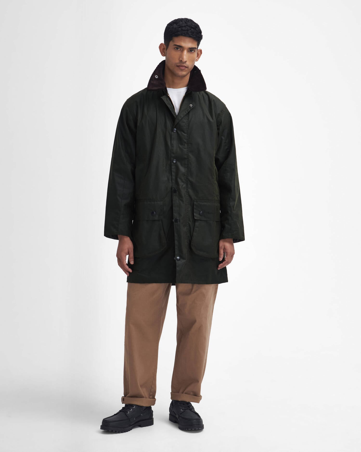 Border&reg; Waxed Jacket Sage image number 0