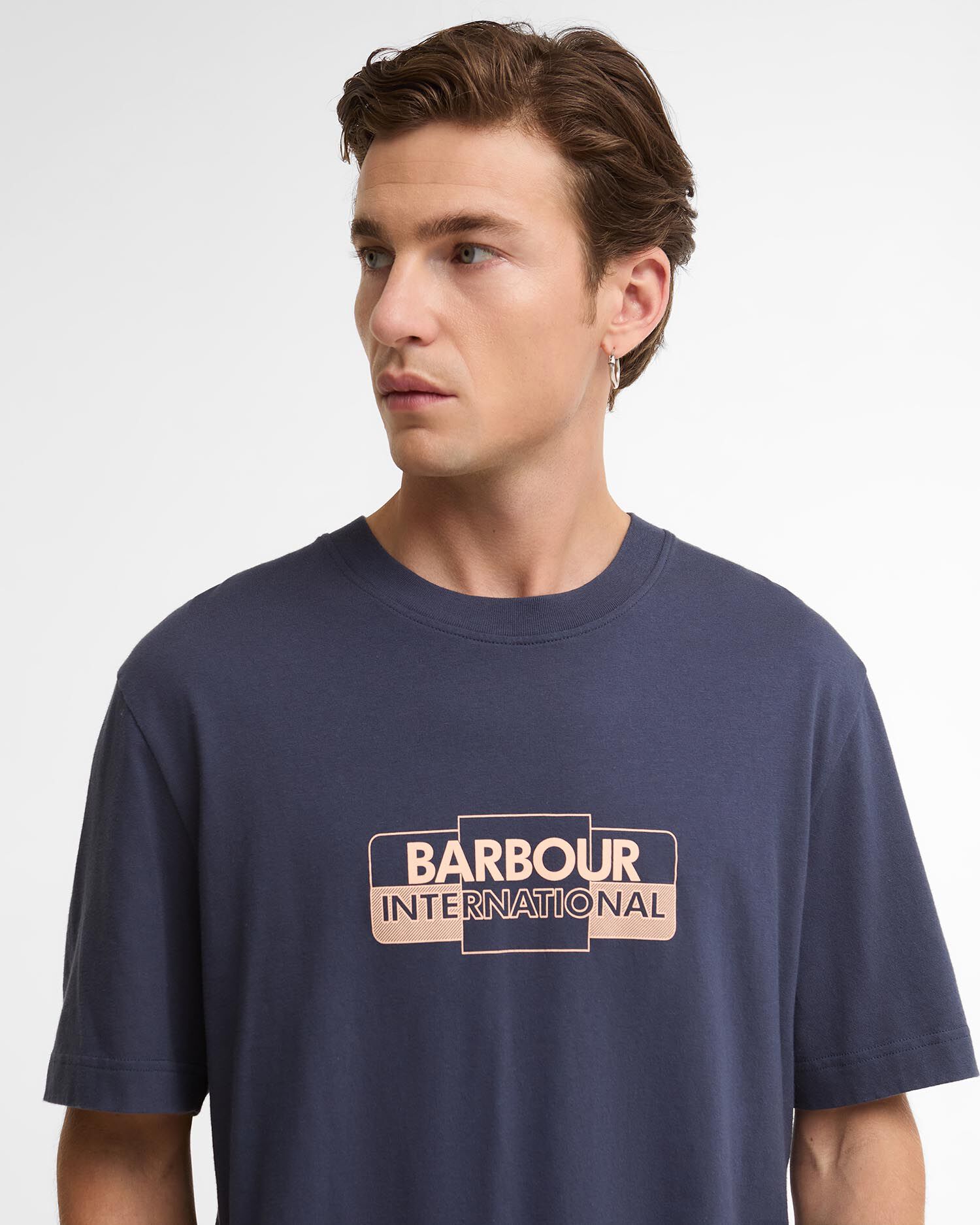 Leighton Graphic T-Shirt Oxford Navy
