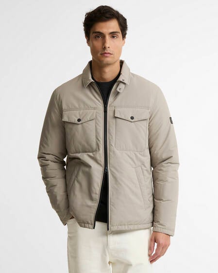 Distill Quilted Jacket Concrete