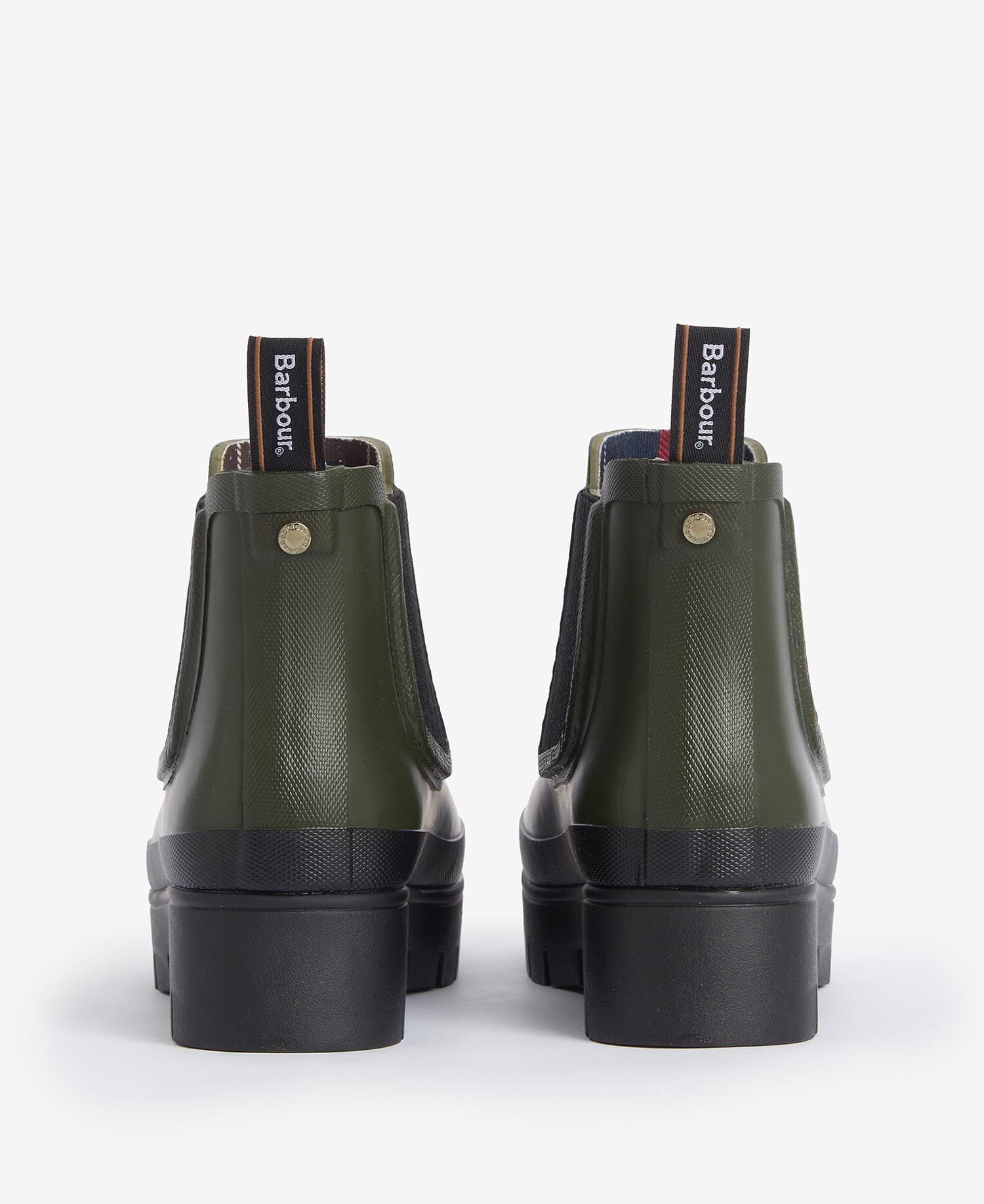 Halton Ankle Wellingtons Olive-Black