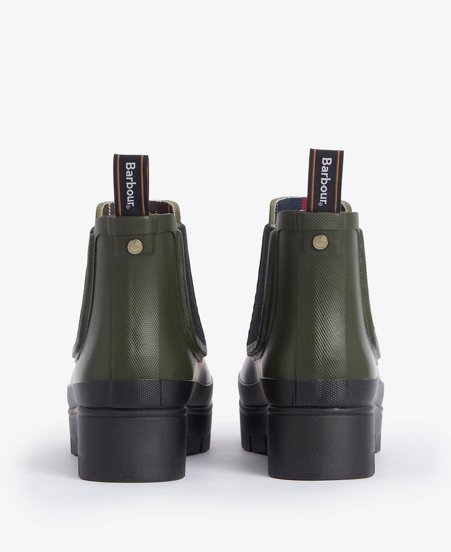 Halton Ankle Wellingtons Olive-Black image number 2