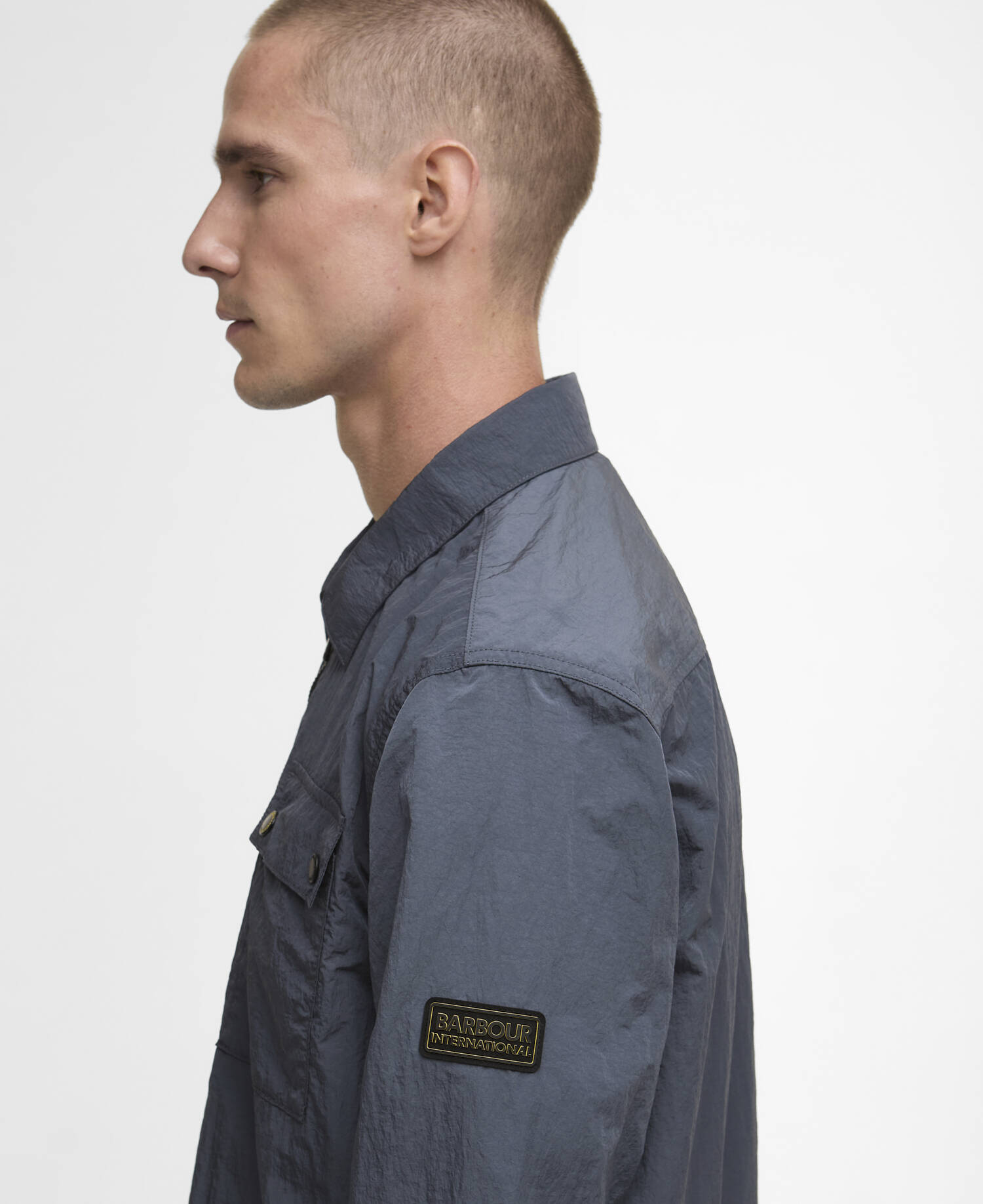 Inline Overshirt Storm Grey image number 3