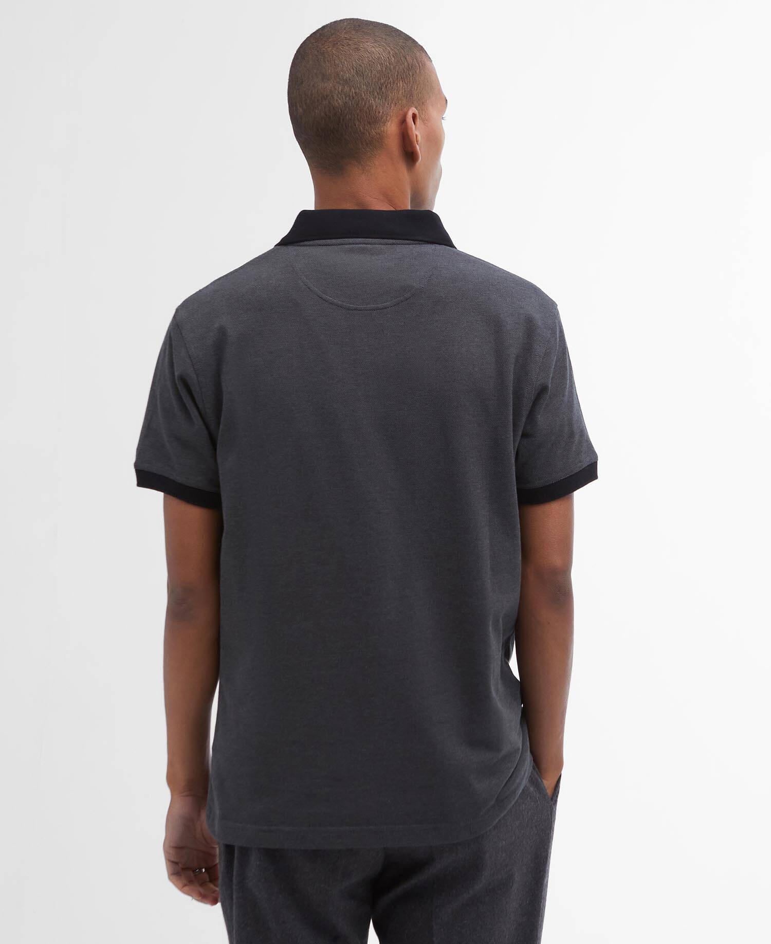 Essential Sports Mix Short-Sleeved Polo Shirt Classic Black image number 2