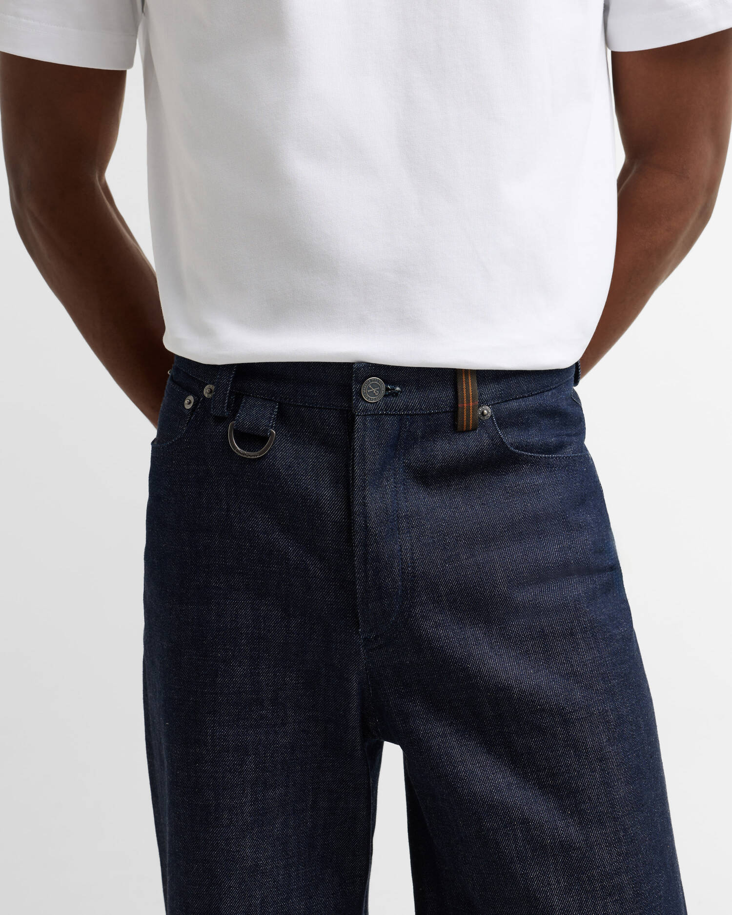 Barbour x A.P.C. Straight-Leg Jeans Denim image number 3