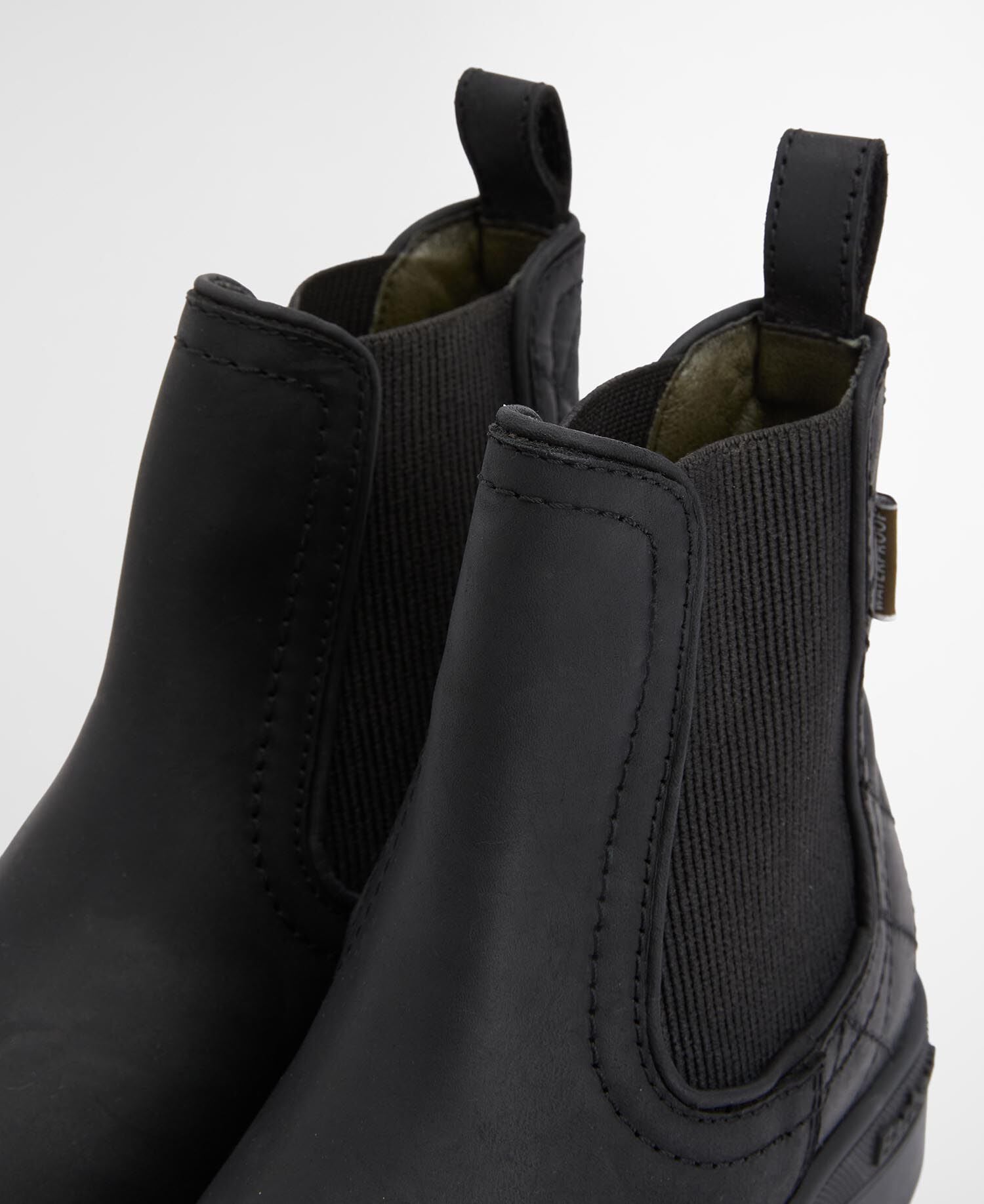 Amble Chelsea Boots Black Nubuck