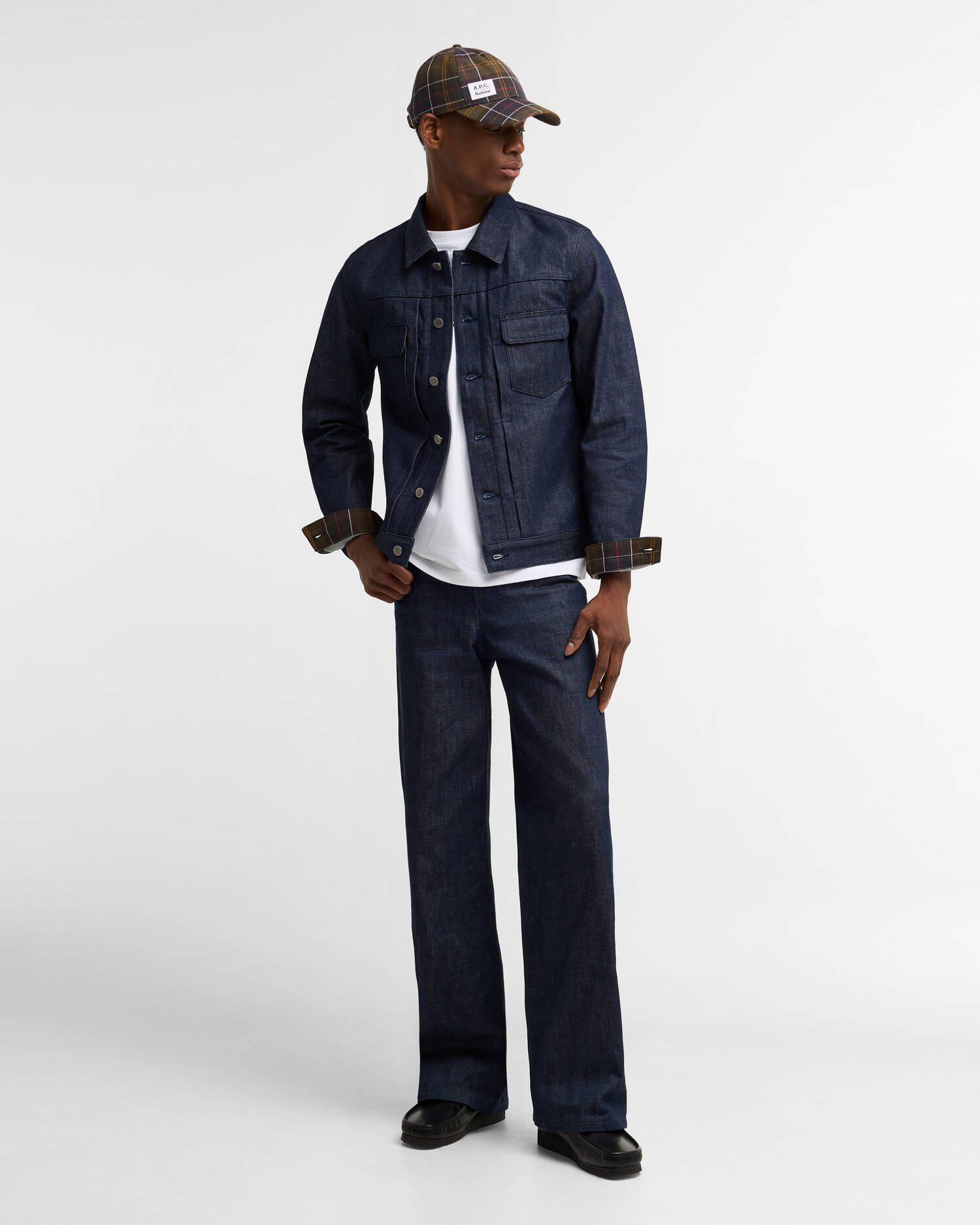 Barbour x A.P.C. Straight-Leg Jeans Denim image number 0