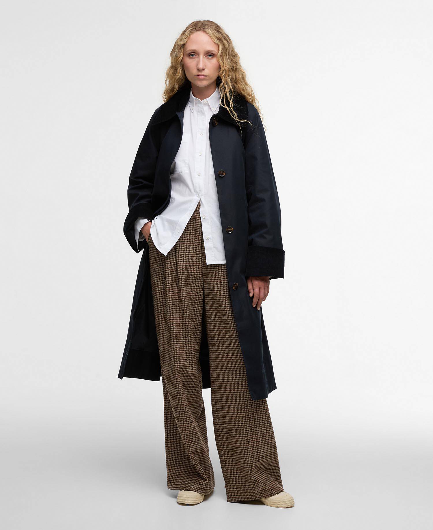 Trench antipioggia Reagan Dark Navy/Ancient Poplar image number 0
