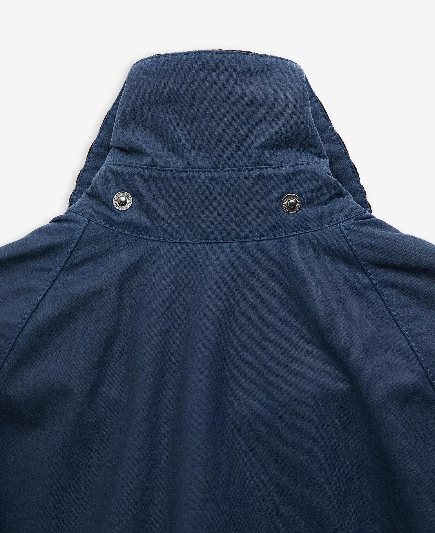 Giacca cerata OS Bedale Washed Cobalt