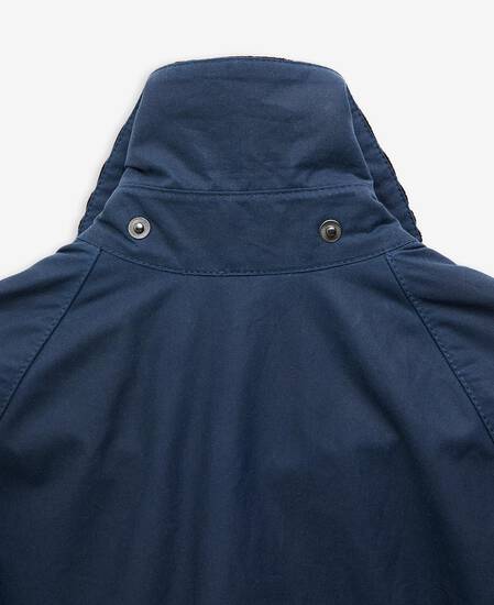 Giacca cerata OS Bedale Washed Cobalt