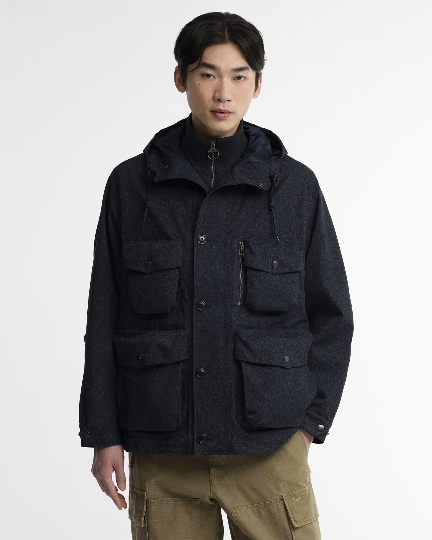 Barbour Jacke West Endurance Waterproof Navy