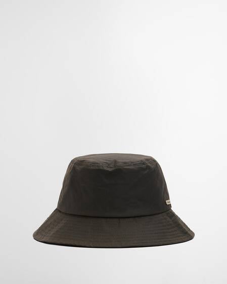 Cappello da pescatore cerato Delilah Olive