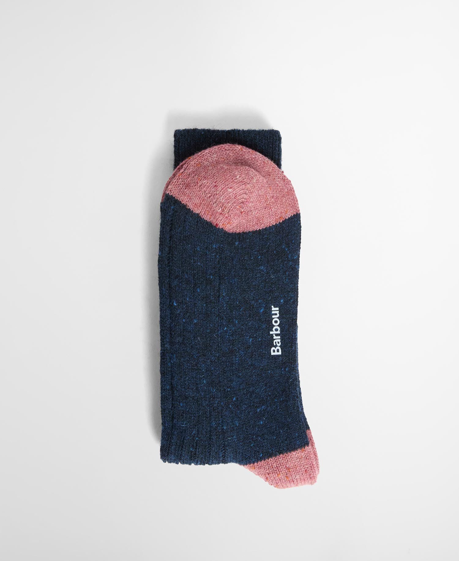 Houghton Socks Navy/Mauve