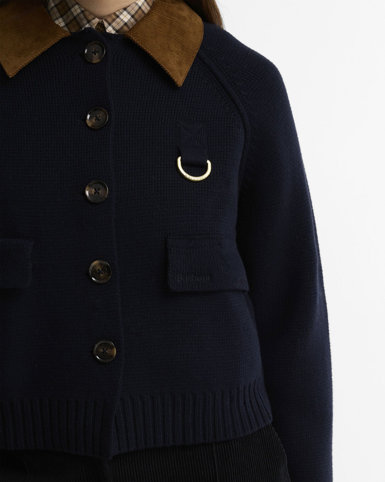 Alverstone Knitted Jacket Navy