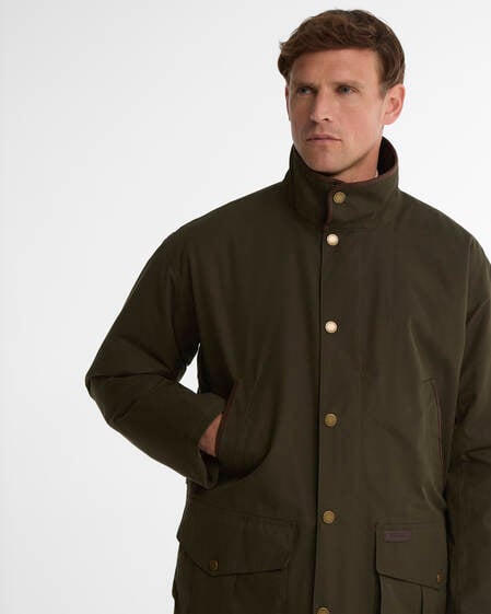 Barbour Jacke Bromfield Waterproof Dark Olive