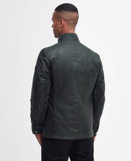 Duke Waxed Jacket Sage