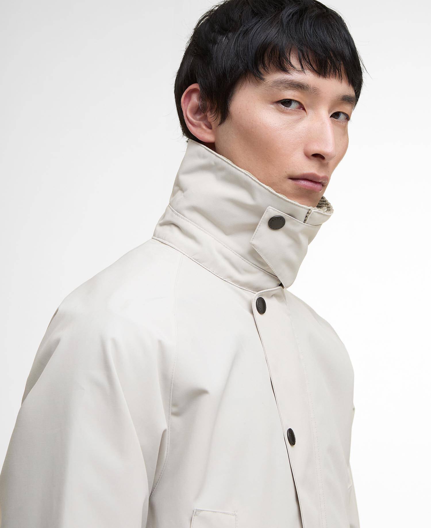Classic Bedale Showerproof Jacket Mist image number 3