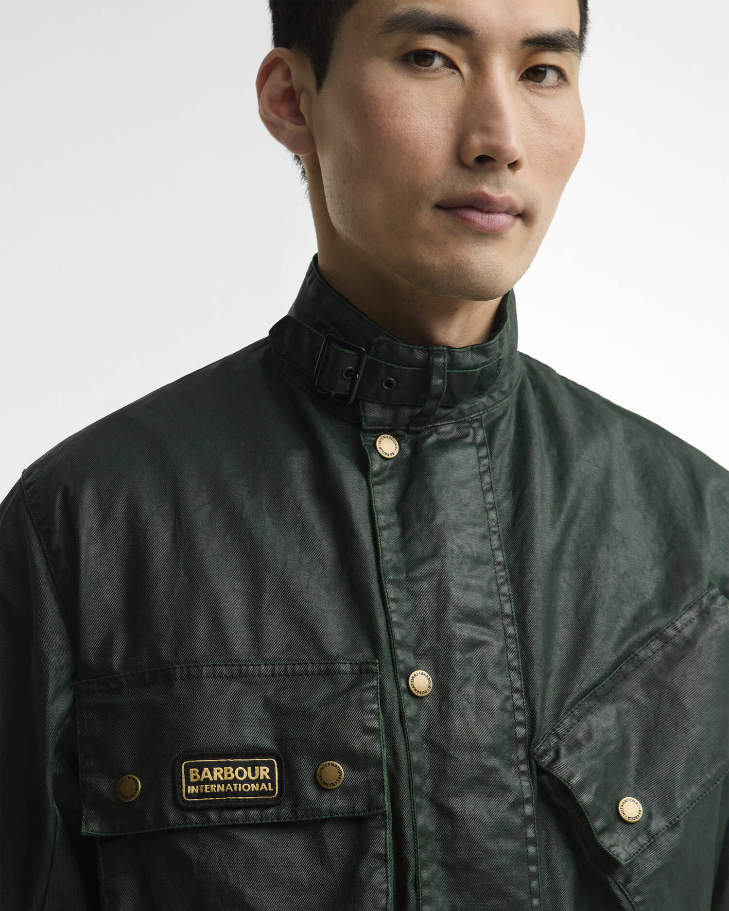 Freizeitjacke Distressed 90th Anniversary A7 Green image number 3