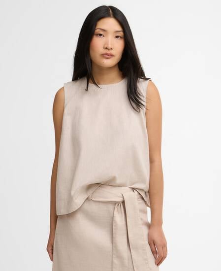 Josie Sleeveless Blouse Mist