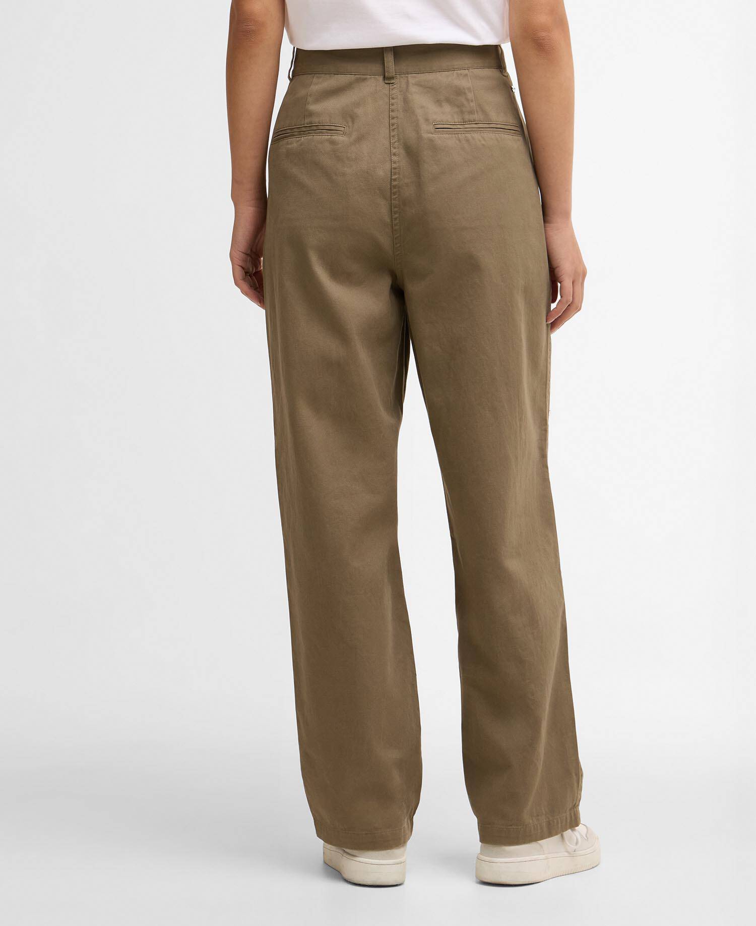 Fern Tapered Trousers Dusky Green image number 2