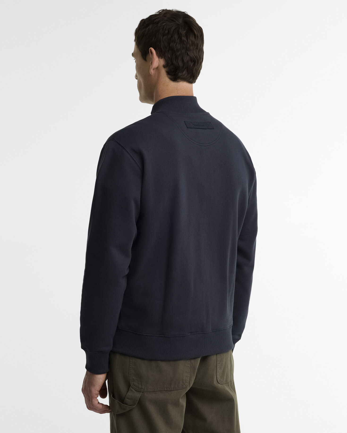 Caldbeck Zip-Up Sweatshirt Dark Navy