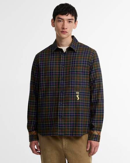 Paul Smith Loves Barbour Tailored Tartan Long-Sleeved Shirt PS Classic