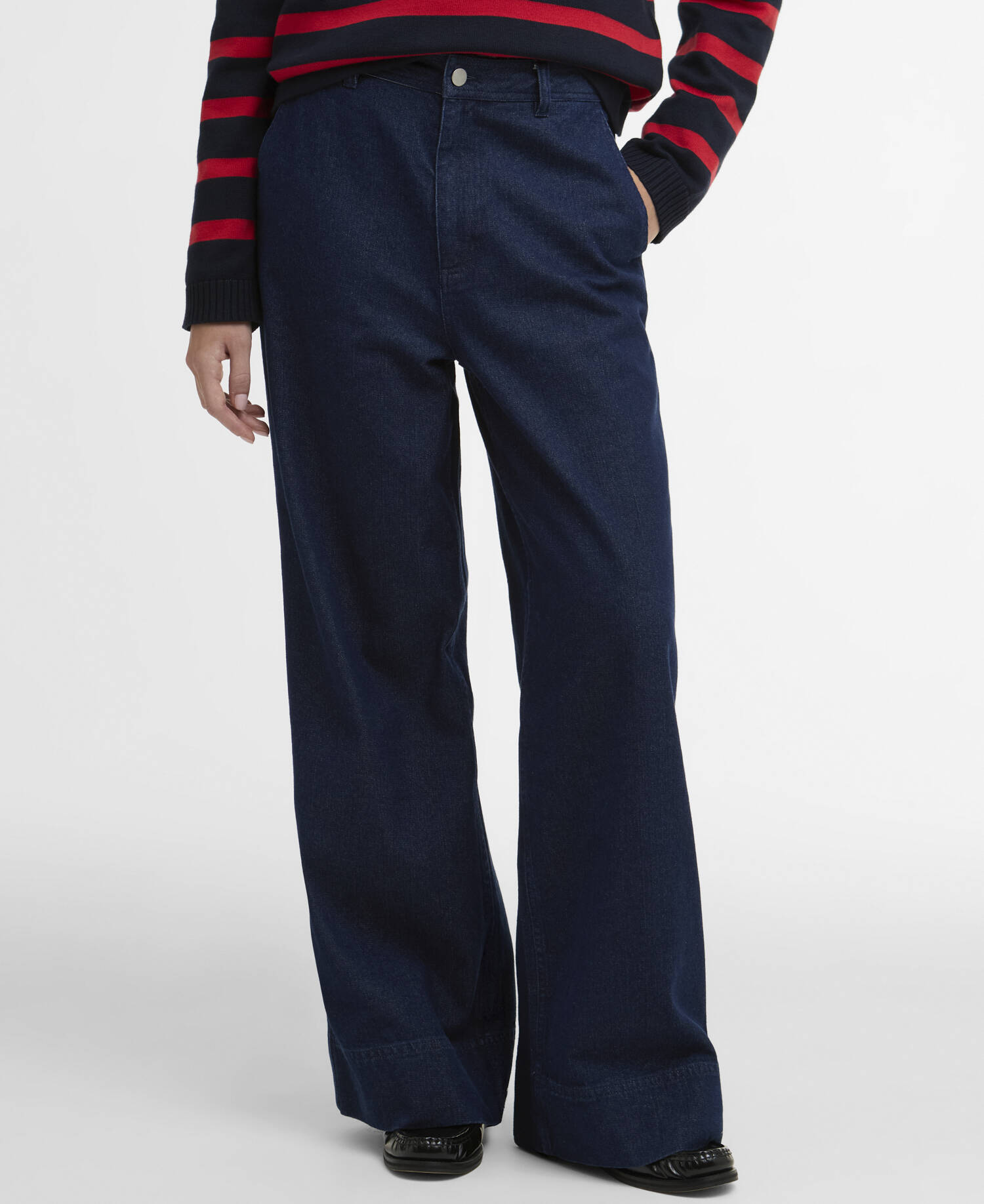 Jeans a gamba ampia Maia Rinse Wash image number 1
