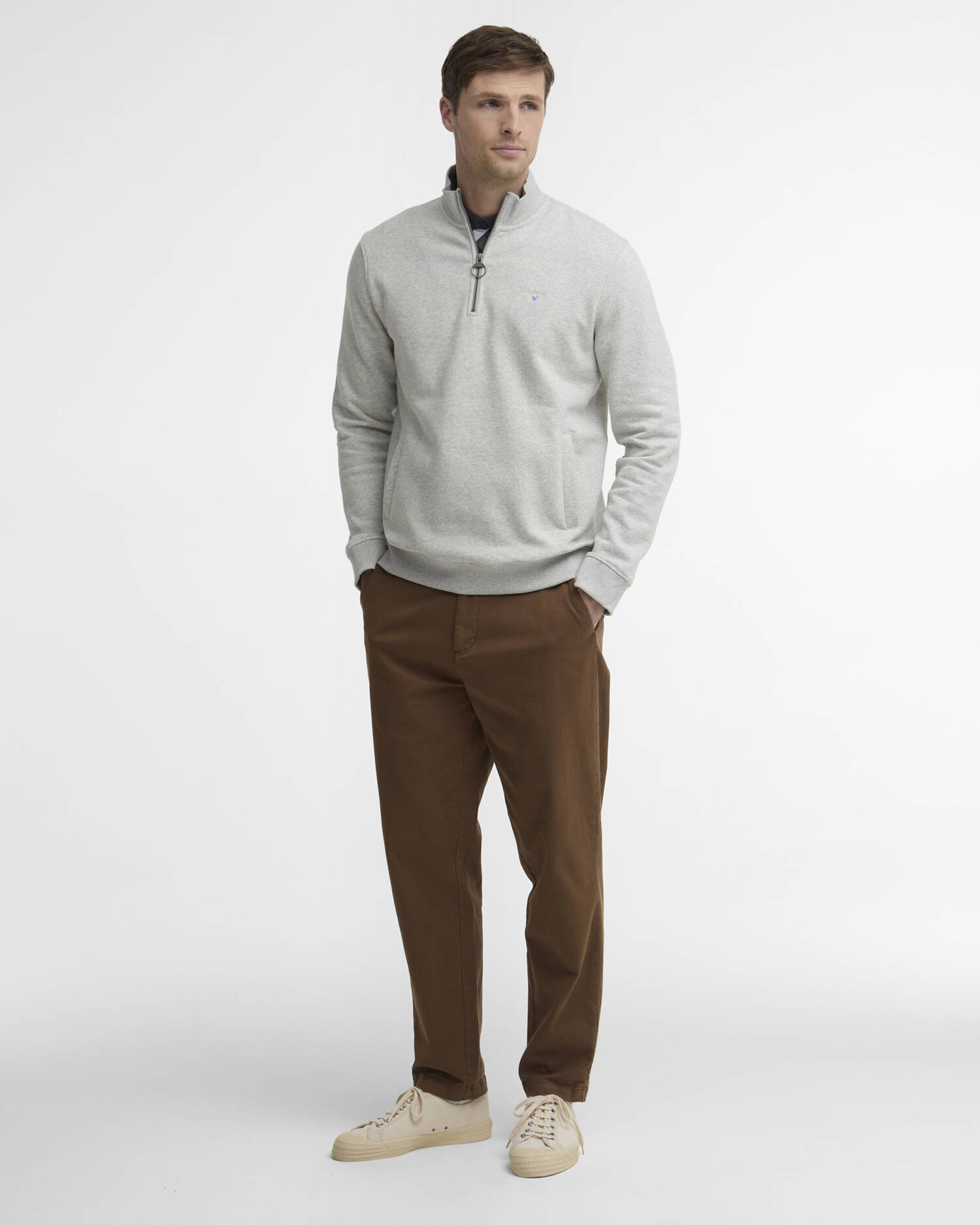 Hose Stretch Cord Tailored Dark Sand image number 0