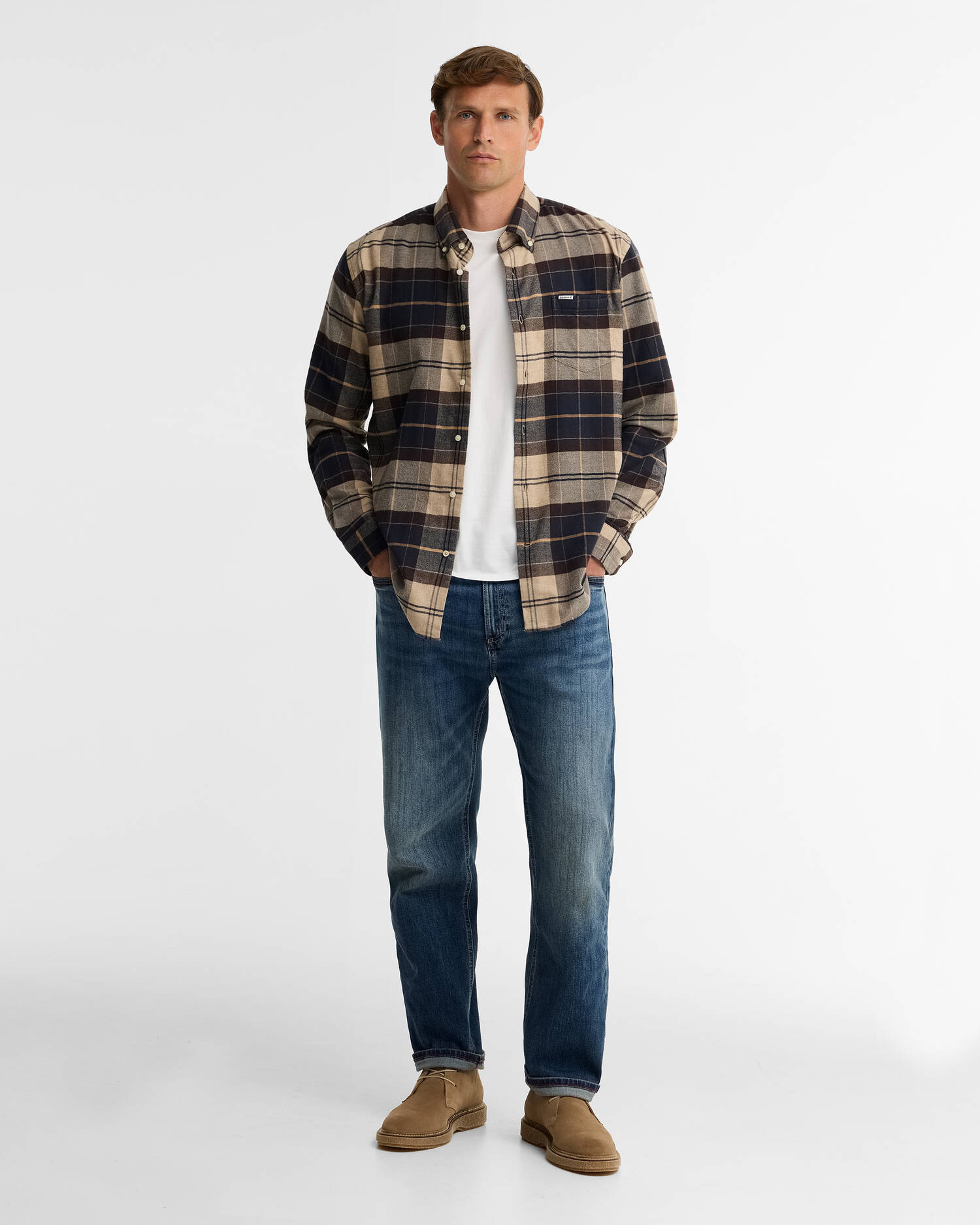 Hogside Tartan Regular Long-Sleeved Shirt Autumn Dress image number 1