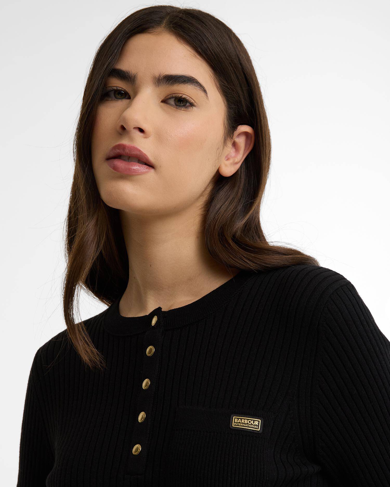 Maglione a coste Kyla Black image number 3