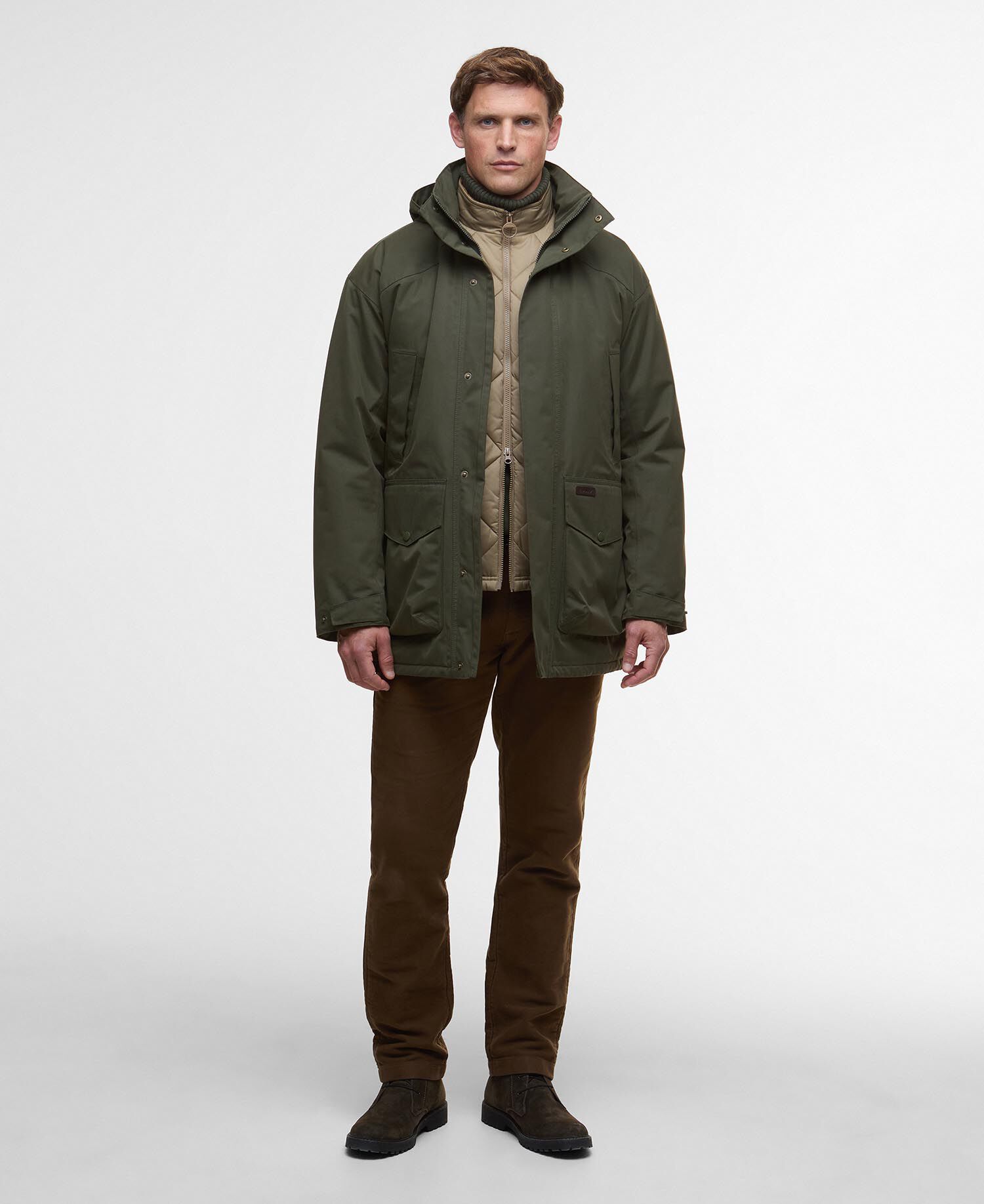 Farlam Waterproof Jacket Olive