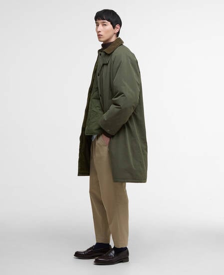 Padded Exmoor Coat Olive