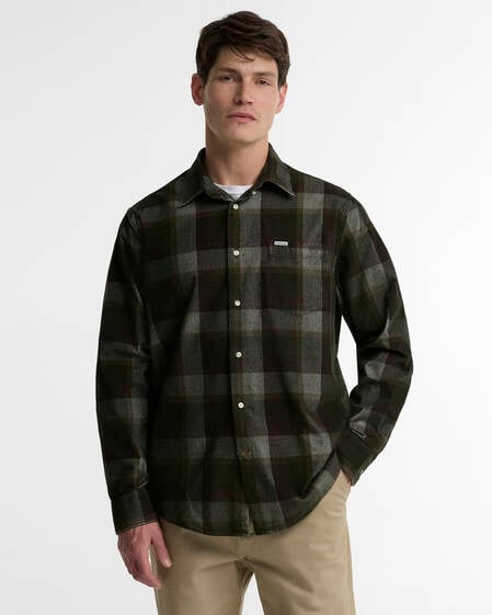Winston Regular Long-Sleeved Shirt Olive