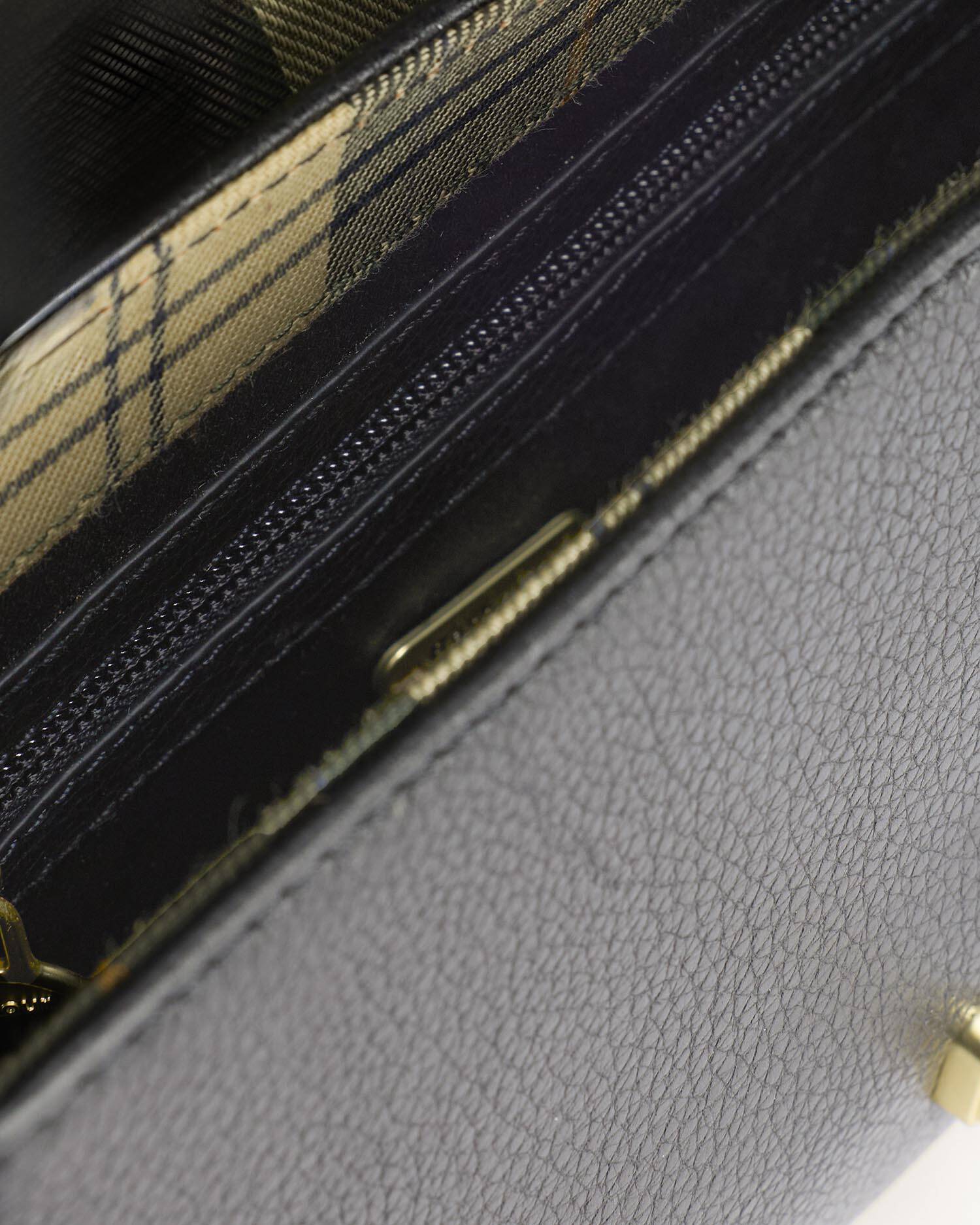 Rosa Leather Crossbody Bag Black image number 3