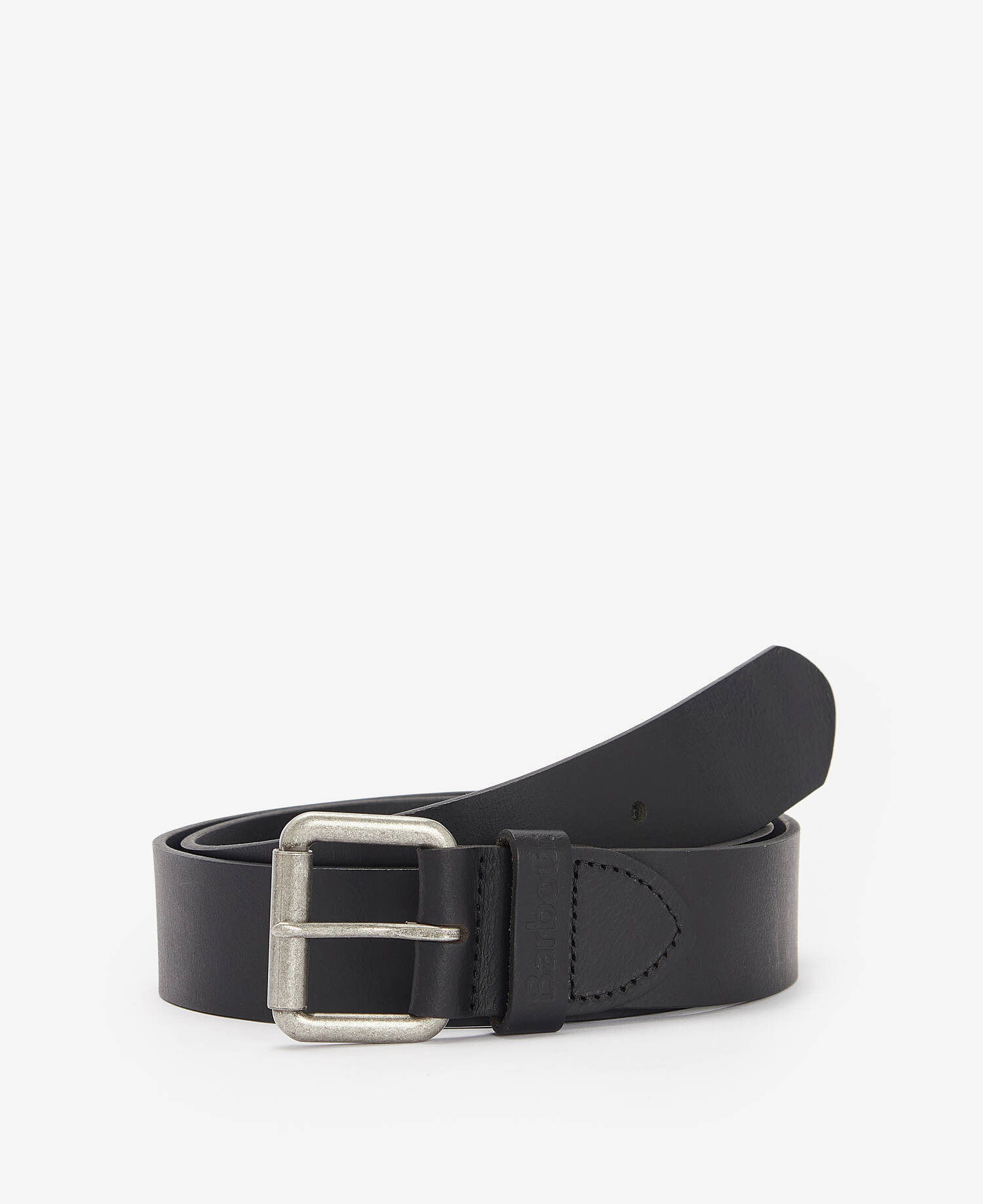 Allanton Leather Belt Classic Black image number 0