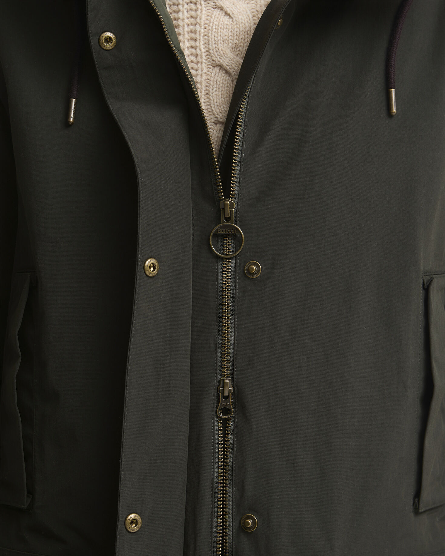 Giacca impermeabile Matilde Sage/Classic
