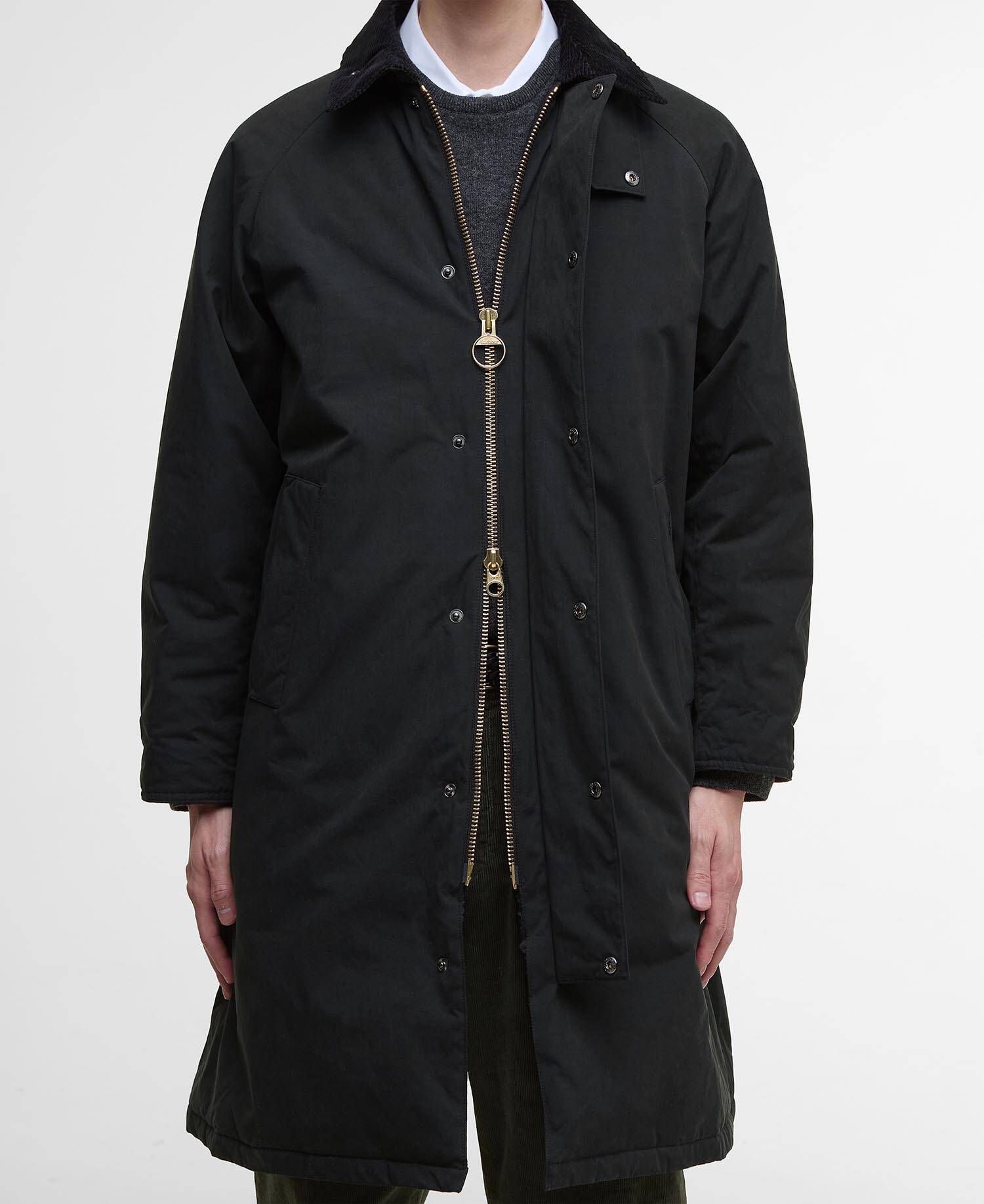 Padded Exmoor Coat Black image number 5