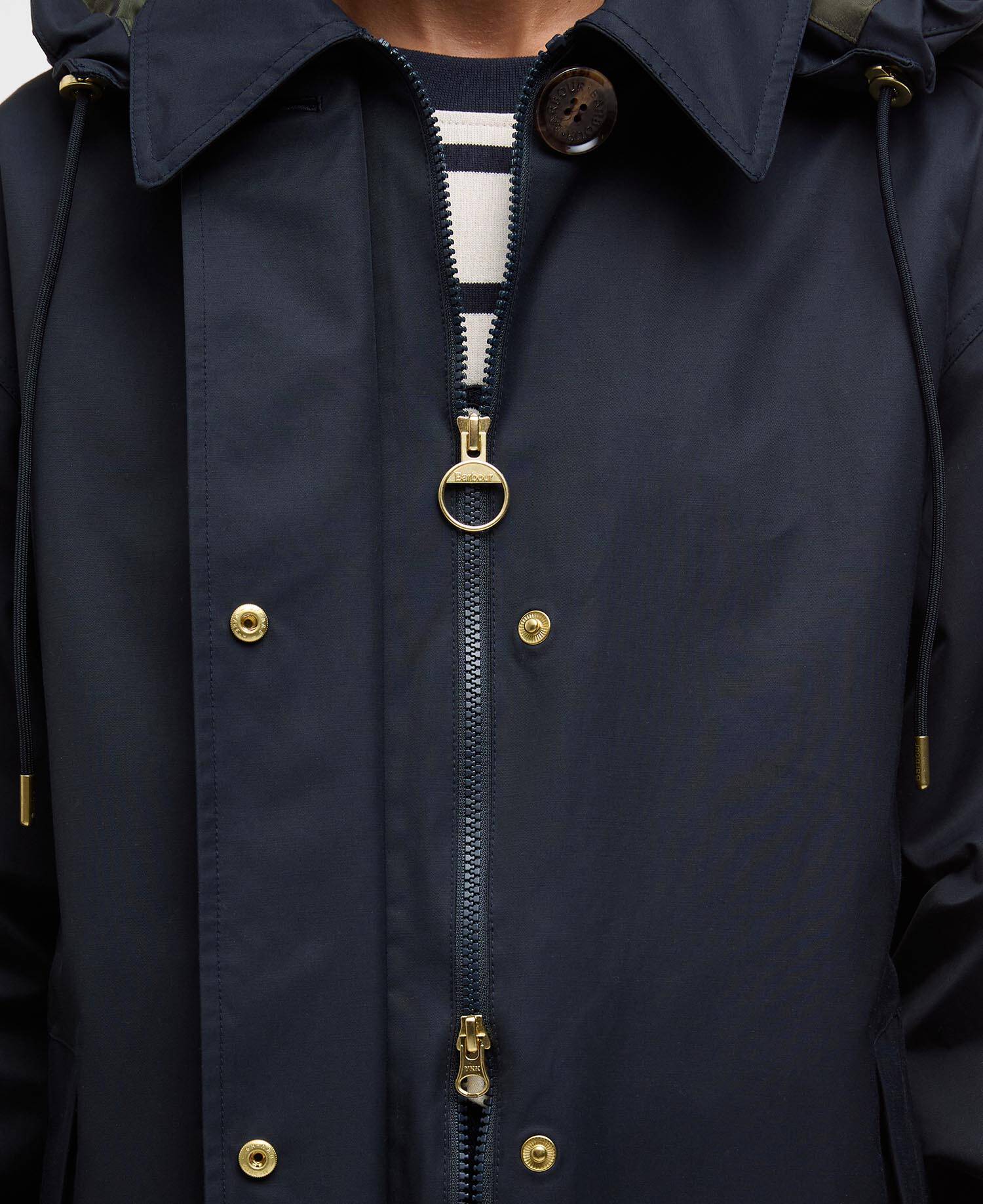 Bronagh Waterproof Jacket Dark Navy/Ancient Poplar image number 5