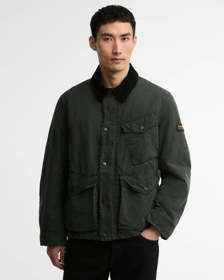Wachsjacke Winter Drifter Washed Sage