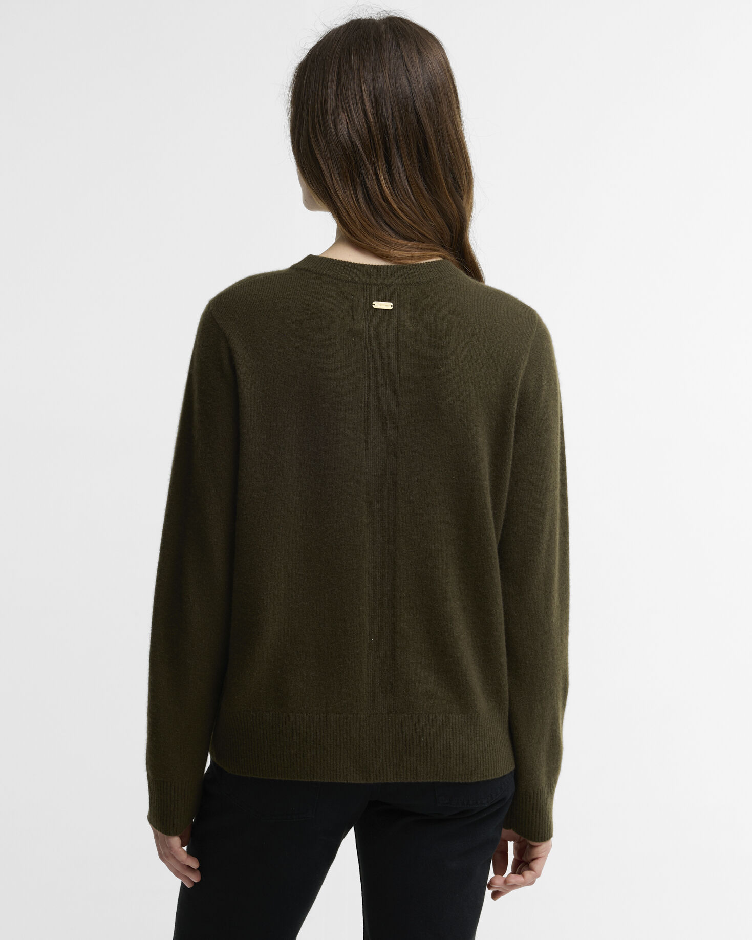 Penwood Cashmere Crew Neck Jumper Olive