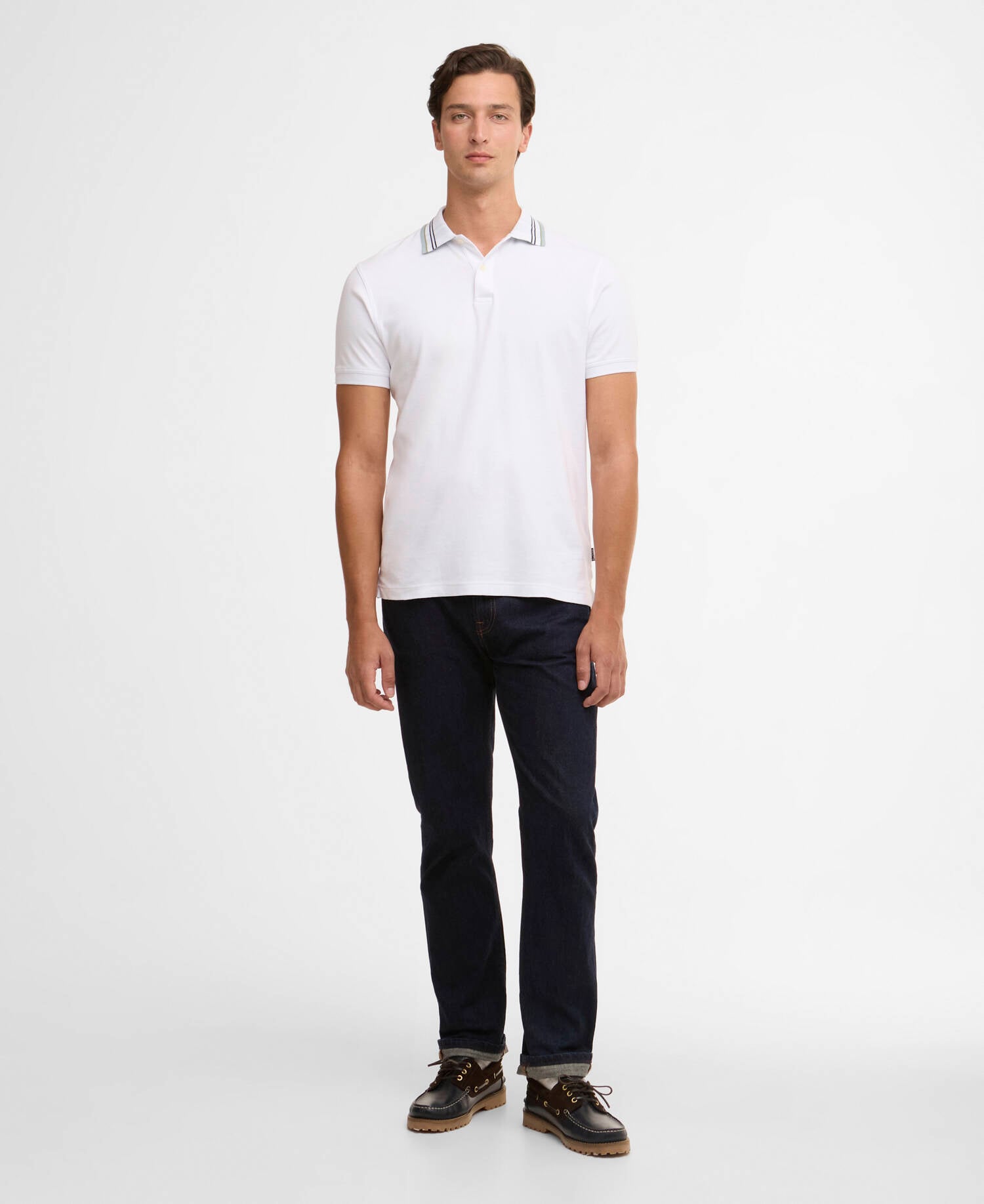 Notter Tailored Polo Shirt White image number 1