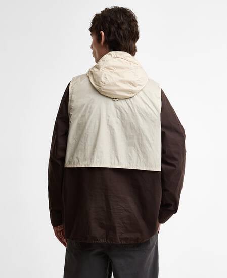 Barbour x Kaptain Sunshine Transport Smock Casual Jacket Light Olive