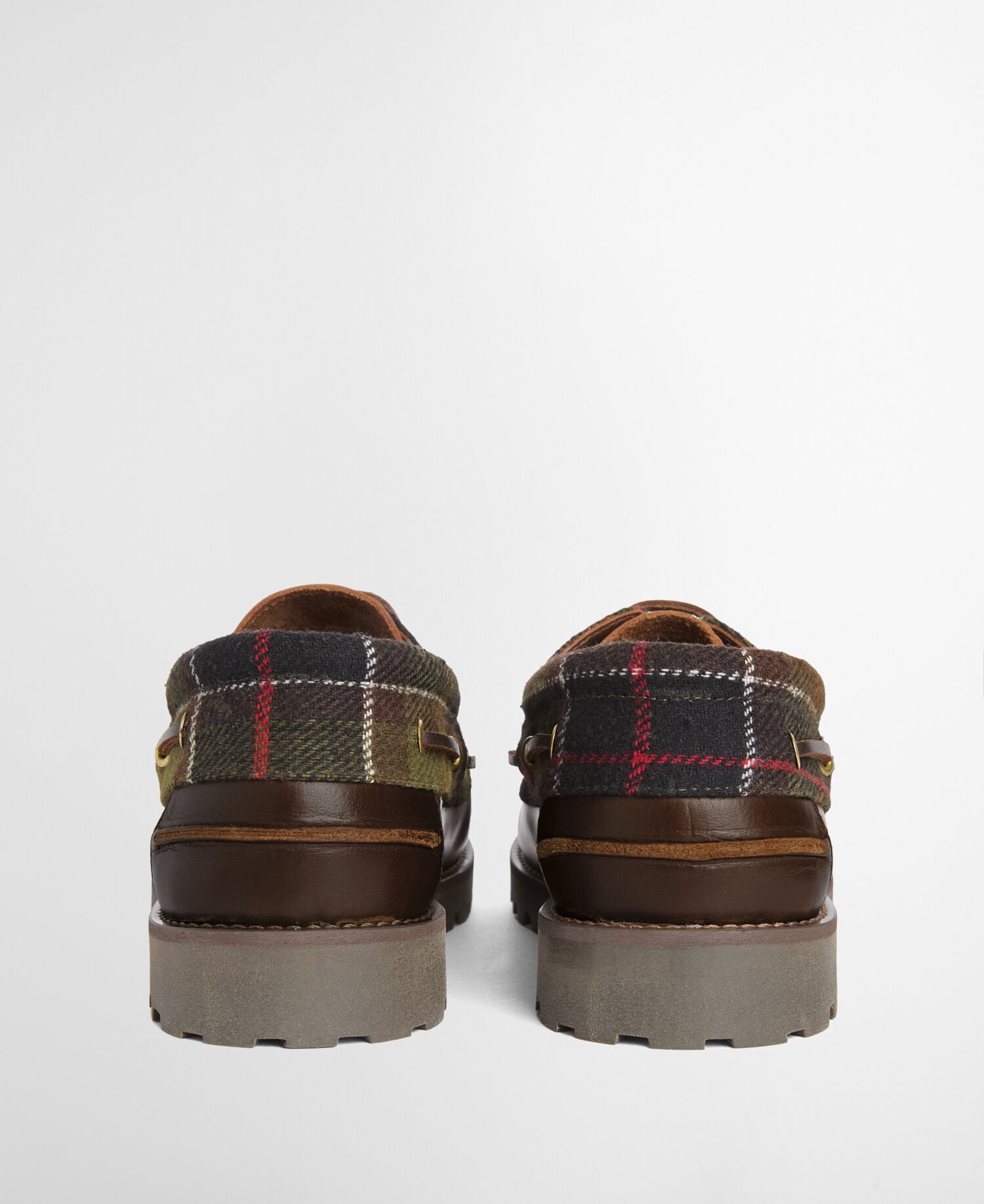 Re-Engineered Bootsschuhe Deck Brown/Classic Tartan