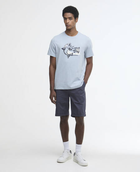 Smart Chino Shorts Washed Navy
