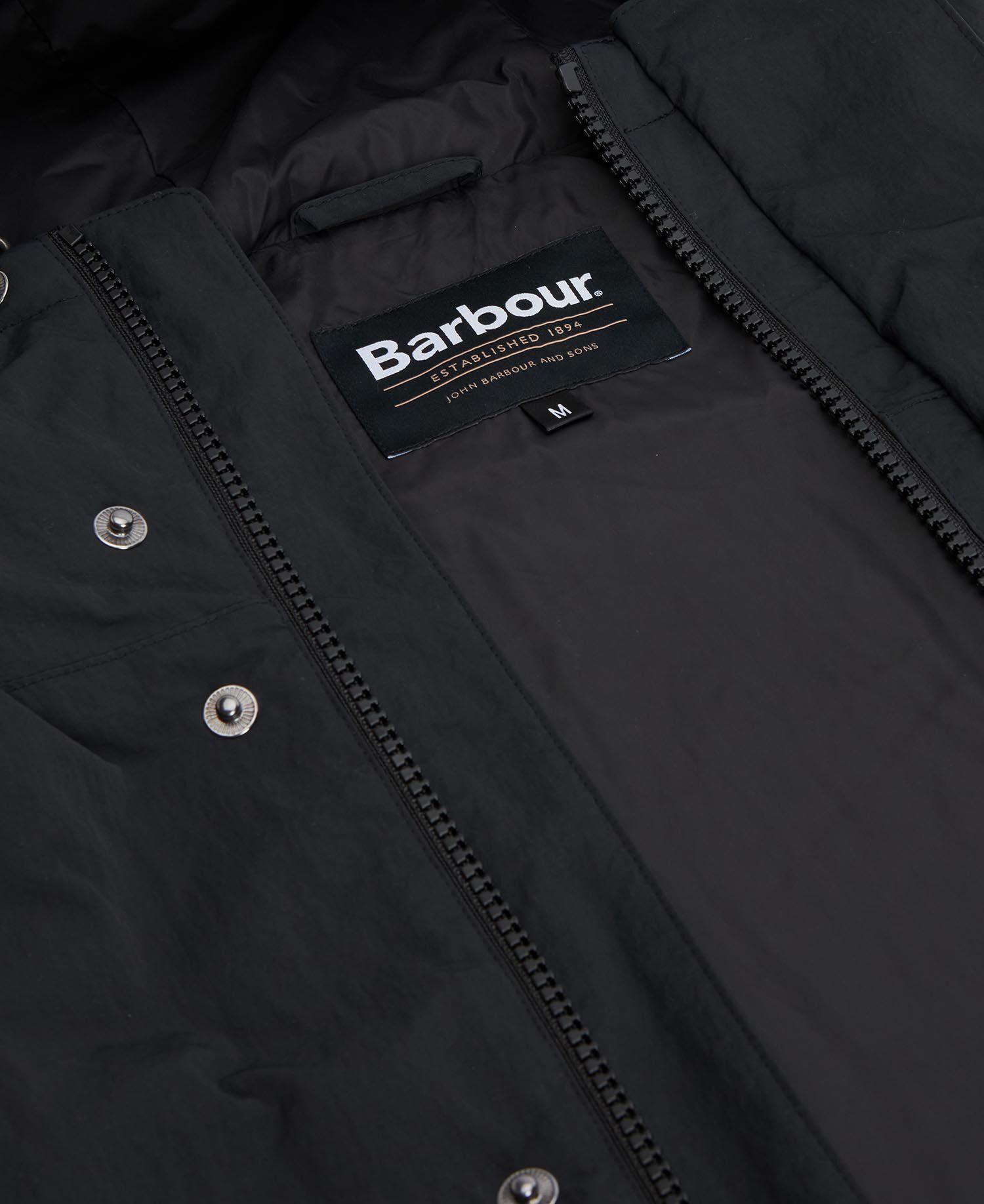Wachsjacke Tract Black
