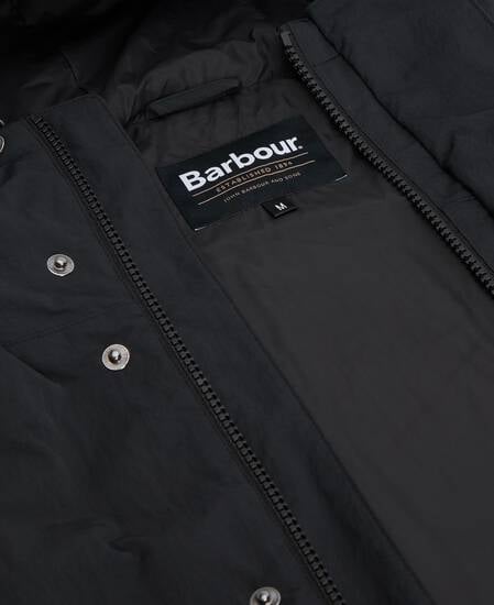 Wachsjacke Tract Black