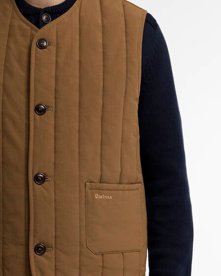 Boddy Gilet Light Sepia
