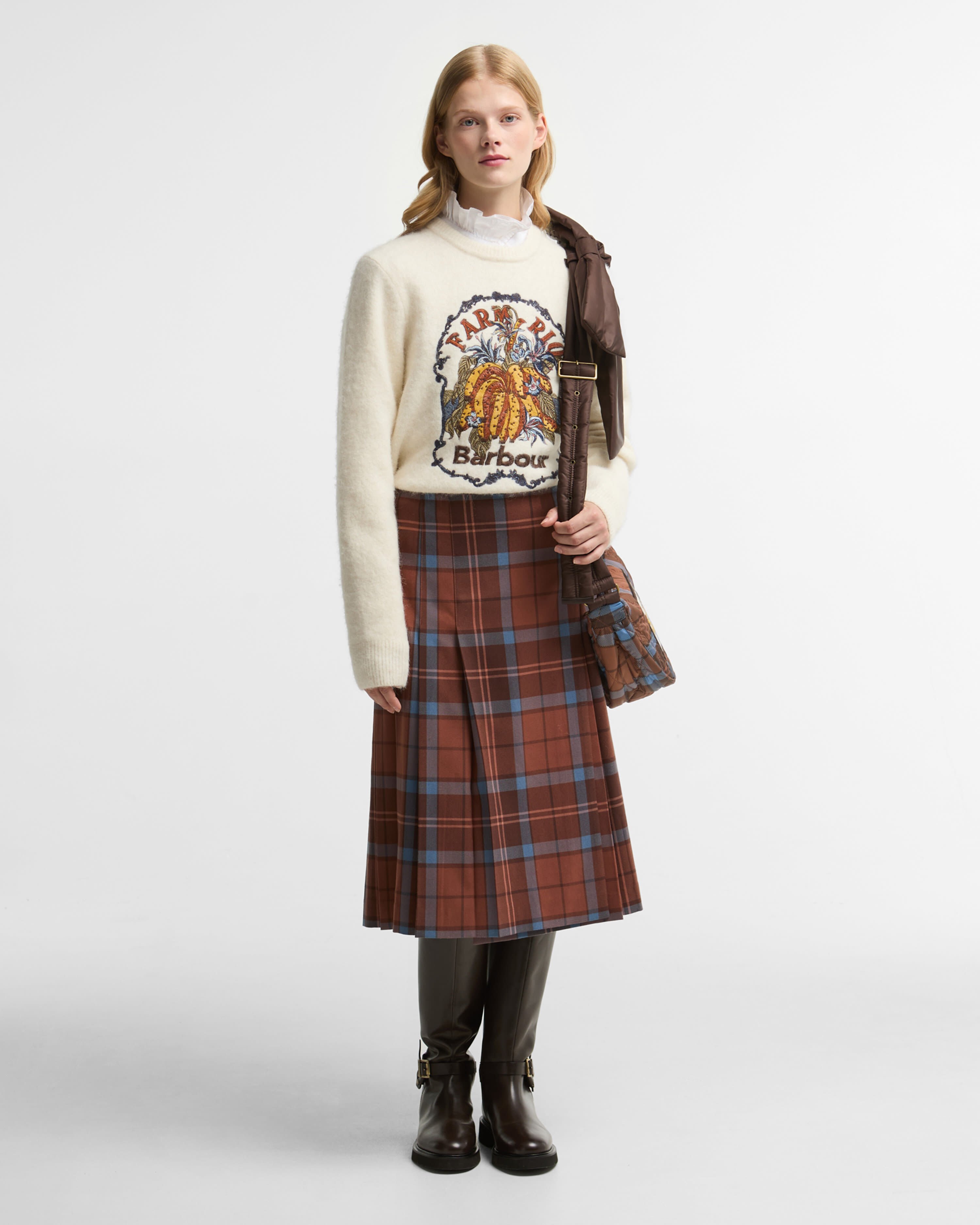 Barbour FARM Rio Ruellia Crew-Neck Jumper Multi